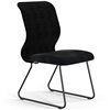 ErgoLife Sit 8 Mr4-4 (F57) - Vivaldi черный, основание черное, без подлокотников фото 1