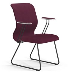 ErgoLife Sit 8 Mr4-4 (F57) - Vivaldi сливовый, основание черное, с подлокотниками