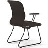 ErgoLife Sit 8 Mr4-4 (F57) - Vivaldi темно-коричневый, основание черное, с подлокотниками фото 2