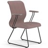 ErgoLife Sit 8 Mr4-4 (F57) - Vivaldi темно-розовый, основание черное, с подлокотниками фото 1