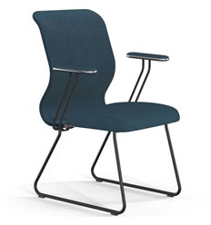 ErgoLife Sit 8 Mr4-4 (F57) - Vivaldi светло-синий, основание черное, с подлокотниками