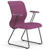 ErgoLife Sit 8 Mr4-4 (F57) - Vivaldi фуксия, основание черное, с подлокотниками фото 1