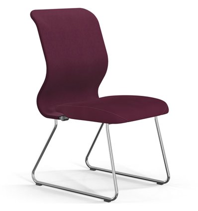 ErgoLife Sit 8 Mr4-4 (F54) - Vivaldi сливовый, основание хром, без подлокотников