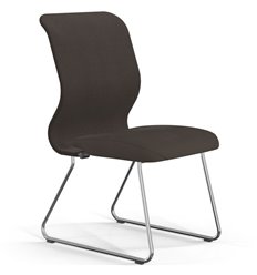 ErgoLife Sit 8 Mr4-4 (F54) - Vivaldi темно-коричневый, основание хром, без подлокотников