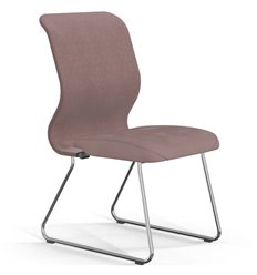 ErgoLife Sit 8 Mr4-4 (F54) - Vivaldi темно-розовый, основание хром, без подлокотников