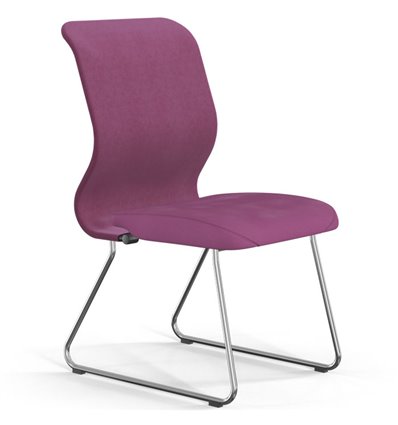 ErgoLife Sit 8 Mr4-4 (F54) - Vivaldi фуксия, основание хром, без подлокотников