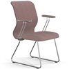 ErgoLife Sit 8 Mr4-4 (F54) - Vivaldi темно-розовый, основание хром, с подлокотниками фото 1