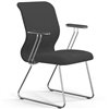 ErgoLife Sit 8 Mr4-4 (F54) - Vivaldi темно-серый, основание хром, с подлокотниками фото 1