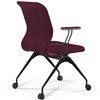 ErgoLife Sit 8 Mr4-4 (F56) - Vivaldi сливовый, основание черное, с подлокотниками фото 2
