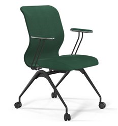ErgoLife Sit 8 Mr4-4 (F56) - Vivaldi зеленый, основание черное, с подлокотниками