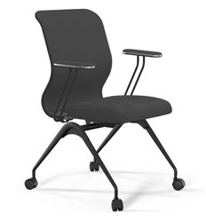 ErgoLife Sit 8 Mr4-4 (F56) - Vivaldi темно-серый, основание черное, с подлокотниками