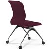 ErgoLife Sit 8 Mr4-4 (F53) - Vivaldi сливовый, основание хром, без подлокотников фото 2