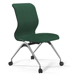 ErgoLife Sit 8 Mr4-4 (F53) - Vivaldi зеленый, основание хром, без подлокотников