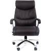 Кресло CHAIRMAN 401 для руководителя усиленное до 250 кг, кожа, цвет черный фото 2