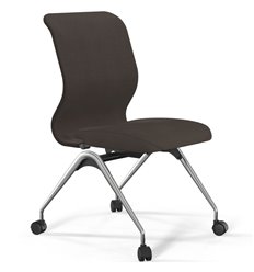 ErgoLife Sit 8 Mr4-4 (F53) - Vivaldi темно-коричневый, основание хром, без подлокотников