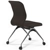 ErgoLife Sit 8 Mr4-4 (F53) - Vivaldi темно-коричневый, основание хром, без подлокотников фото 2