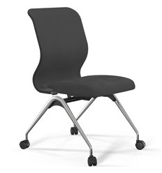 ErgoLife Sit 8 Mr4-4 (F53) - Vivaldi темно-серый, основание хром, без подлокотников