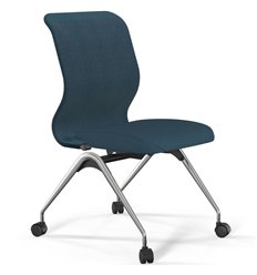 ErgoLife Sit 8 Mr4-4 (F53) - Vivaldi светло-синий, основание хром, без подлокотников