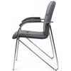 Riva Chair Самба SMB-01H Серый, с мягкими подлокотниками, Хром гальв. фото 7