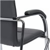 Riva Chair Самба SMB-01H Серый, с мягкими подлокотниками, Хром гальв. фото 10