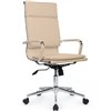 Riva Chair Hugo 6003-1SEC светло-бежевое, хром, экокожа фото 1