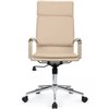 Riva Chair Hugo 6003-1SEC светло-бежевое, хром, экокожа фото 2