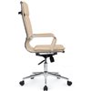 Riva Chair Hugo 6003-1SEC светло-бежевое, хром, экокожа фото 3