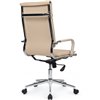 Riva Chair Hugo 6003-1SEC светло-бежевое, хром, экокожа фото 4