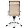 Riva Chair Hugo 6003-1SEC светло-бежевое, хром, экокожа фото 5