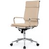 Riva Chair Hugo 6003-1SEC светло-бежевое, хром, экокожа фото 8