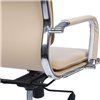 Riva Chair Hugo 6003-1SEC светло-бежевое, хром, экокожа фото 11