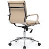 Riva Chair Hugo 6003-2SE светло-бежевое, хром, экокожа фото 4
