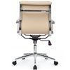 Riva Chair Hugo 6003-2SE светло-бежевое, хром, экокожа фото 5