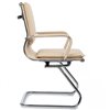 Riva Chair Hugo 6003-3EC светло-бежевое, хром, экокожа фото 3