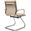 Riva Chair Hugo 6003-3EC светло-бежевое, хром, экокожа фото 4