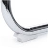 Riva Chair Hugo 6003-3EC светло-бежевое, хром, экокожа фото 11