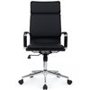 Riva Chair Hugo 6003-1SE черное, хром, экокожа фото 2