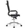 Riva Chair Hugo 6003-1SE черное, хром, экокожа фото 3