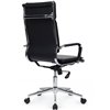Riva Chair Hugo 6003-1SE черное, хром, экокожа фото 4