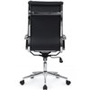 Riva Chair Hugo 6003-1SE черное, хром, экокожа фото 5