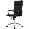 Riva Chair Hugo 6003-1SE черное, хром, экокожа фото 8