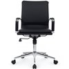Riva Chair Hugo 6003-2SE черное, хром, экокожа фото 2