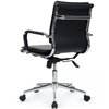 Riva Chair Hugo 6003-2SE черное, хром, экокожа фото 6