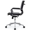 Riva Chair Hugo 6003-2SE черное, хром, экокожа фото 7