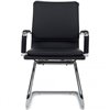 Riva Chair Hugo 6003-3EC черное, хром, экокожа фото 2