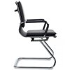Riva Chair Hugo 6003-3EC черное, хром, экокожа фото 3