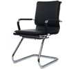 Riva Chair Hugo 6003-3EC черное, хром, экокожа фото 8