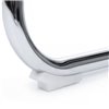 Riva Chair Hugo 6003-3EC черное, хром, экокожа фото 11