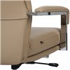 Riva Chair Leon A916-1 Бежевый, хром, экокожа фото 12