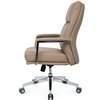 Riva Chair Leon-M B916 Бежевый, хром, экокожа фото 7